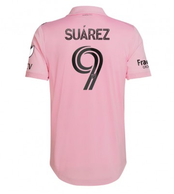 Inter Miami Luis Suarez #9 Hjemmebanetrøje Dame 2023-24 Kort ærmer